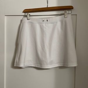 Aspire White Athletic Skirt